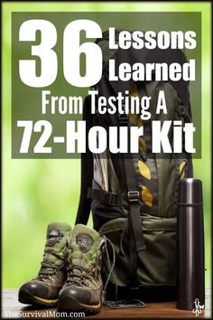 72 Hour Kit, 72 Hour Kits, Emergency Plan, Emergency Prepping, Disaster Preparedness, Bug Out Bag