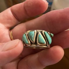 Heavy Wide Band 15 Grams Sterling Silver Ring Comfy Size 7 Excellent Chunky Silver Rings, Wide Bands, Turquoise Sterling Silver, Womens Jewelry Rings, Sterling Silver Ring, Vintage Rings, Silver Ring, Sterling Silver Rings, Silver Rings