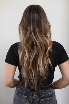 Long Brunette Balayage, Beachy Highlights, Beachy Balayage, California Brunette, Hair Lights, Surf Hair, Sunkissed Hair, Lived In Color, California Hair