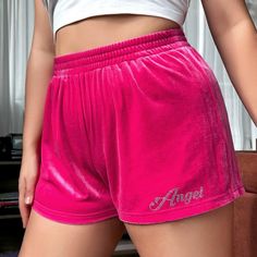 Questions? Leave A Comment Below! Marcia Rhinestone Shorts, Hot Pink Party, Faux Skirt, Sunflower Shorts, Shein Shorts, Leopard Shorts, Coral Shorts, Denim Skort, Winter Plus Size