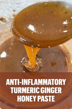 Find out how to make a powerful immune elixir using honey, turmeric, cinnamon, and ginger! This honey paste is one of the top natural remedies for colds and inflammation, offering a delicious way to boost your health daily. Anti Inflammation Honey, Turmeric Recipes For Health, Turmeric Honey Recipes, Tumeric Ginger Honey Paste, Turmeric Paste Recipe For Inflammation, Honey Remedies For Cough, Ginger And Honey Benefits, Honey Garlic Cayenne Remedy, Golden Honey Recipe