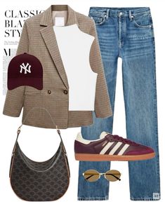 Adidas Spezial Outfit Blue, Burgundy Sambas, Brown Sneakers Outfit Women's, Burgundy Blazer Outfit Woman, Gazelle Burgundy, Burgundy Sneakers Outfit, Bordeaux Outfit, Adidas Samba Outfit