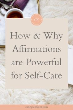 A self care affirmation can be so powerful. In this blog post, we're diving deep into how and why affirmations are powerful for self-care. #selfcare #affirmations Selfcare Affirmations, Self Care Affirmation, Habit Change, Habit Building, Positive Statements, Holistic Care, Powerful Affirmations, Mindset Tips, Self Care Bullet Journal