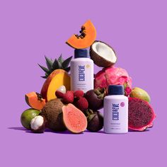 Lather up with our Balinese fruit bowl-inspired shower gels! Cleanse, hydrate and nourish your bod with the daily dose of vitamins, minerals & prebiotics it needs for healthy, glowing skin. Shower Gel Photography, Gel Photography, Coco Eve, Coconut Flower, Guava Fruit, Whipped Body Cream, Fig Fruit, Papaya Fruits, Mango Fruit