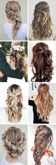 My "step daughter " begs to braid my hair.... haha guess she's over your fake shit ! New Braided Hairstyles, Skirt Diy, Pony Tails, Fishtail Braid, Long Hair Wedding Styles, Braids With Curls, Wedding Hair Inspiration, Wedding Hair Down, Bridal Hairstyles