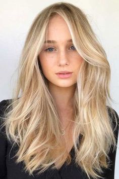 Light Blonde Hair, Balayage Blonde, Blonde Hair Inspiration, Blonde Hair Shades, Blonde Hair Looks, Round Face Haircuts, Hair Shades