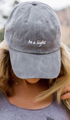 Female Gifts, Elevated Faith, Trendy Caps, Christian Accessories, Christian Hats, Christian Shirts Designs, Be A Light, Christian Fashion, Women Fashion Edgy