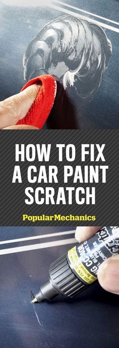 how to fix a car paint scratch