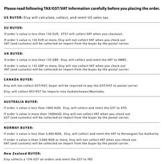 an email form with the text, please read following faxctat information carefully before you place the order