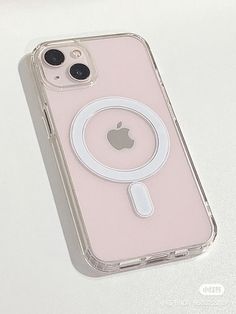 an iphone case with a magnifying glass on it