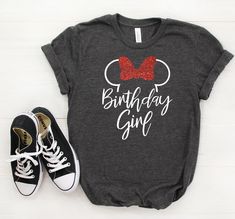 Disney Birthday Glitter T-shirt Birthday Girl Tee Disney - Etsy 30th Birthday Outfit, Birthday Party Shirts, Disney Birthday Shirt, Disneyland Birthday, Birthday Glitter, Disney Birthday Party, Disney Logo, Disney Trip Shirts, Disney Inspired Fashion