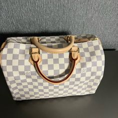 Used Once. Brand New Condition, Comes With Box, Dust Bag And Everything Showing. 100% Authentic Bags Louis Vuitton, Vuitton Bag, Louis Vuitton Bags, White Bag, Louis Vuitton Bag, Purses And Handbags, Beauty Hacks, Dust Bag, Color White