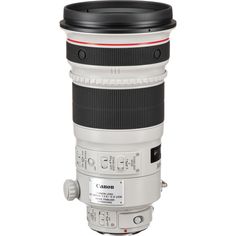 the canon 70 - 200mm lens is shown on a white background