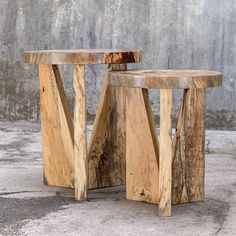 Tamarind Natural Nesting Accent Tables - Your Western Decor Uttermost Furniture, Wood Nesting Tables, Nesting Accent Tables, Nesting End Tables, Into The Wood, Old Bricks, Temperature And Humidity, Wood Sizes, Western Decor