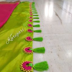 Saree Pallu Kuchu Designs, Chudithar Neck Designs, Blue Blouse Designs