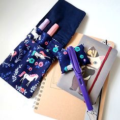 Dimensions:

Case Body: H15.5cm X W10cm (6.1” X3.9”)
Each slot: H15cm X W3.3cm (5.9” X1.3”)

Lovely handmade Triple pen case for your lovely fountain pen.

This Fabric case provides a clear separation between all three writing instruments. 
Whether you have three fountain pens, or pencils and pens, they will all stay secure in this padded fabric case.



After the flap is closed, your pens will be completely hide in the slot.
 It is fully lined and the shell is made of good quality Japanese printed textile. 
It would be a nice accessory for your pen and good for travel.


Welcome to ask for custom orders for different sizes. 

Collecting cute fabric and turning it into a lovely pen case, tote bag organizer or bag is my passion.
Welcome to check out my IG. Fountain Pen Case, Tote Bag Organizer, Diy Fountain, Fabric Pen, Pen Pouch, Stationery Collection, Japanese Prints, Pen Case, Fountain Pens