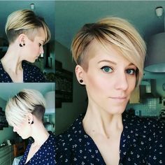 Pixie Haircut 2023, Pixie With Undercut, Short Asymmetrical Haircut, Haircut 2023, Asymmetrical Bob Haircuts, Asymmetrical Haircut, Bouffant Hair, Choppy Bob Hairstyles, Undercut Pixie Haircut