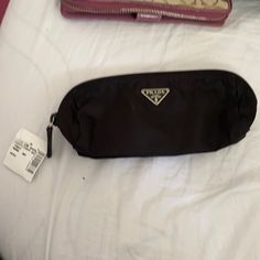 New Never Used Prada Cosmetic Bag Small Nylon Material No Dust Bag Or Box Prada Makeup Bag, School Pouch, Teen Birthday, Prada Bags, Girls Love, Makeup Pouch, School Bag, Cosmetic Bags, Prada Bag