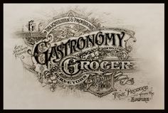 a drawing of the words astronomy and crocer