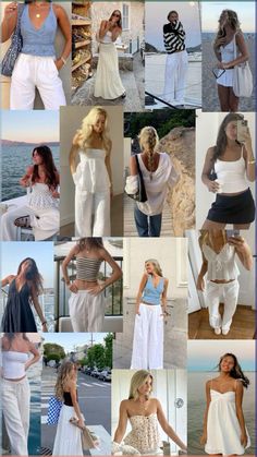 #fits #outfits #inspiration #summer Hawaiian Vacation Outfits, Greece Summer Outfits, Cuba Outfit, Outfits Inspiration Summer, Greece Outfit, Celebrity Style Icons, Outfit Mujer, Hawaiian Outfit, Kids Fashion Clothes