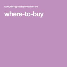 the words where - to - buy are written in white on a purple background with an image