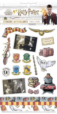 Harry Potter classic sticker pack Scrapbook Stickers Printable Harry Potter, Harry Potter Sticker Sheet, Harry Potter Planner Stickers, Harry Potter Border, Hogwarts Stickers Printable, Harry Potter Stickers Printable Laptop, Harry Potter Journal Stickers, Harry Potter Aesthetic Stickers, Harry Potter Stickers Printable Free