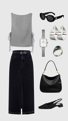 White Vest Outfit, Aesthetic Fits, Baggy Pants, Vest Outfits, Casual Chic Style, Formal Outfit, Lookbook Outfits, Comfy Outfits