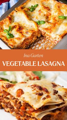 Ina Garten Vegetable Lasagna Zucchini And Eggplant Lasagna, Lasagna Primavera Recipe, Best Vegetable Lasagna Recipe, Meatless Lasagna Recipe With Ricotta, Veggie Lasagna Recipe With Ricotta, Vegetable Lasagna Recipe Easy, Lasagna With Eggplant, Lasagna Without Ricotta, Veg Lasagna Recipe