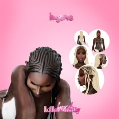 an image of a woman with her hair styled in braids and hairstyles