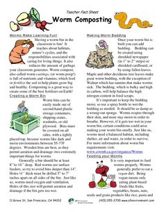 an article about worm composting in the children's book, worm composting