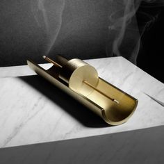 cinnamon projects incense holders Burning Frankincense, Futuristic Minimalism, Monday Meditation, Cup Of Jo, Brass Accessories, Keramik Design, Begin Again, Cover Style, Great Gifts For Men