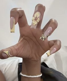 Tiktok Nails, Gel Nails Diy, Exotic Nails, Unique Acrylic Nails