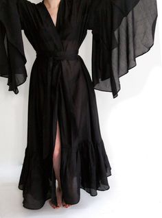 The Goddess Gown and Robe - APPAREL-Sunday Forever Divinely Feminine, Sweats Outfits, Oversized Kimono, Goddess Gown, Sunday Style, The Goddess, Gorgeous Gowns, Wide Sleeves, Cute Casual Outfits