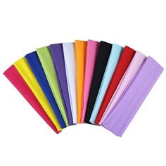 Product Description 10 Pieces Sports Headband for Women Fitness Elastic Yoga Cotton Headbands Let Fitness Full of Charm Cotton Headband Sports headband is made of high quality cotton material, strong sweat absorption and breathable, keeps you dry during sports activities. Mixed Colors Hairband 10 Bright colors are fantastic to show your charming, get more charmed when you exercise with these stylish headbands. PRODUCT DESCRIPTION Quantity: 10 Pieces cotton headbands Perfect Size and Unisex: Cott Moda Academia, Headwear Accessories, Yoga Hair, Summer Headbands, Running Headbands, Sport Hair, Stylish Headbands, Cotton Headband, Yoga Headband