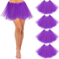 PRICES MAY VARY. You Are Provided: the package comes with 4 pieces of tutus for women in solid color, sufficient quantity to meet your daily wearing needs, or you can give them to your friends or wear them as team outfits Moderate Size: this elastic adult tulle tutu skirts are designed in one size, each measures about 40 cm/ 15.75 inches in length, suitable for women with a waist circumference of 48-110 cm/ 18.97-43.3 inches, please check the size before purchase Soft and Comfortable: these 4 la Tutus For Women, Layered Tutu Skirt, Team Outfits, Adult Tulle Skirt, Running Tutu, Tutu Women, Tutu Skirt Women, Skirt Costume, Tutu Skirts