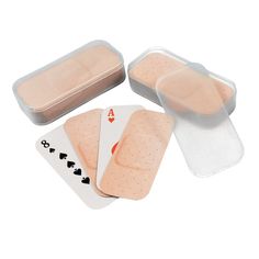 Everyone loves a deck of cards - especially when they're shaped like bandages! Each deck comes in a plastic container, so these playing cards make perfect party favors and giveaways. Who knows, maybe our Bandage-Shaped Playing Cards will even take the sting out of being dealt a bad hand. (54 cards per deck) 3 1/2" © OTC Pharmacy School Graduation Party, Medical Themed Parties, Doctor Party, Nursing School Graduation Party, Pack Of Playing Cards, Nurse Party, Doc Mcstuffins Party, Doc Mcstuffins Birthday, Kiss Products