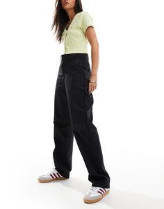 Pants & Leggings by Dickies For days when denim won't do High rise Belt loops Functional pockets Straight fit Dickies Black Pants, Dickies 874 Pants, 874 Pants, Rodeo Chic, Dickies 874, Cocktail Dress Formal, Winter Party Dress, Sweaters And Leggings, Long Sleeve Floral Dress