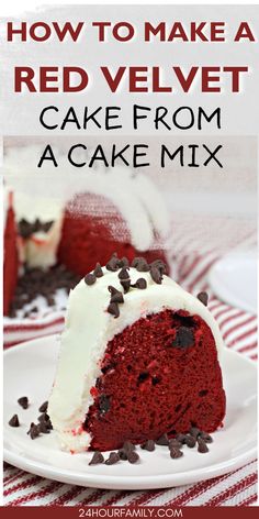 How to make a red velvet bundt cake with cream cheese frosting Nothing Bundt cakes copycat recipe, Red velvet bundt cake from a cake mix Mini Bundt Cakes From Cake Mix Boxes Red Velvet, Bundt Cake With Cake Mix Boxes, Nothing Bundt Cakes Recipe Copycat, Nothing Bundt Cakes Copycat, Red Velvet Cake Mix Recipes, Red Velvet Bundt Cake Recipe, Red Velvet Desserts