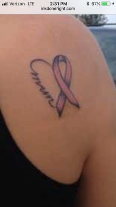 Pink Ribbon Tattoos, Pixel Tattoo, Tattoo Son, Survivor Tattoo, Mastectomy Tattoo, Awareness Tattoo, Band Tattoos, Ribbon Tattoos, Memorial Tattoos