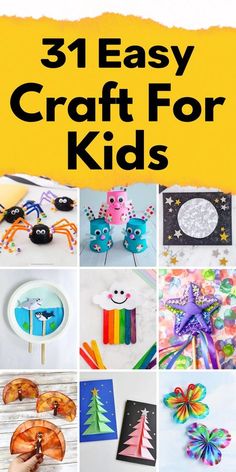 Are you looking for fun and easy craft ideas for kids? Look no further! These creative projects will keep your little ones entertained for hours. From paper plate animals to Popsicle Sticks Craft, there's something for every skill level. Shark Crafts, Easy Craft For Kids, Whale Crafts, Bug Party, Easy Toddler Crafts, Paper Plate Crafts For Kids, Art Activities For Toddlers, Stick Crafts