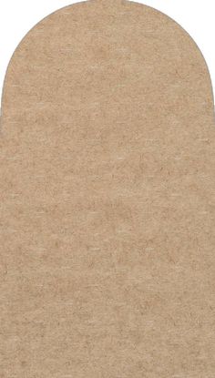 a piece of brown paper on a white background