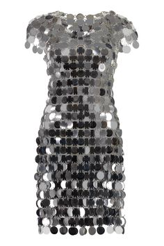 Sequin embellished item10% acrylic, 90% polyesterComposition: 10% % Acrylic, 90% % Polyester Mini Dress Sequin, Embellished Fabric, Sparkle Mini Dress, Dress Sequin, Silver Dress, Paco Rabanne, Madagascar, Luxury Boutique, Silver Color