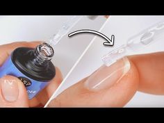 How To ACTUALLY Use Builder Gel in a Bottle - YouTube Asp Nail Builder Curing Gel, How To Use Builder Gel, Natural Gel Nails, Builder Gel, Once A Month, Nail Forms