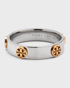 Tory Burch Ring, T Logo, Gold Girl, Tory Burch Jewelry, Golden Rose, Tory Burch Miller, Jewelry Inspo, Dream Jewelry, Watch Necklace