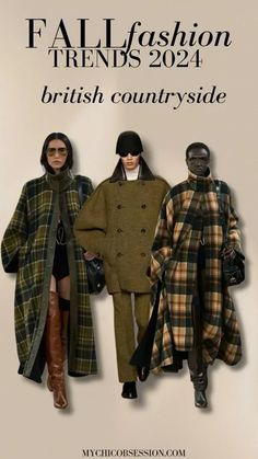 Womens Fall 2024 Fashion Trends, Cardigan Fall 2024, Fall 24 Trends, Autumn 2025 Fashion Trends, Plaid On Plaid Outfit, Ralph Lauren Fall Winter 2024, Fashion Trends 2024/2025, Trends Fall 2024, Aw25 Fashion Trends