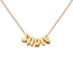 PRICES MAY VARY. ❤Design inspiration:This Bubble letter necklace features a personalized 3D letter pendant in a chunky balloon style, adding a unique and playful touch to the design. It adds a fashionable element to any outfit, serving as a stylish accessory that enhances the overall look. ❤How To Order:Click on “Customize Now” to choose color,letter then choose Chain Length.Width of One Letter: 0.5CM(0.19INCH); Height: 0.8CM(0.31INCH) ❤Gift choice: Well packed in a Gift Box,Suitable for Birthda Stuff To Get Your Girlfriend Gift Ideas, Creative Sweet 16 Birthday Gifts, Birthday Gift Inspiration, Letter Gold Necklace, Bubble Necklace Gold, Cute Friend Christmas Gifts, Bubble Name Necklace, What To Get Friends For Christmas, Cheap Birthday Gifts For Best Friend