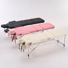 This aluminum adjustable massage bed gives you a skin-friendly and comfortable massage experience. No matter whether you want it for home use or professional therapists, this portable spa couch can meet your requirements. The folding facial beauty bed is made of beech wood with a soft cushion and is supported by composite boards and aluminum alloy frames. This portable spa couch can meet your needs no matter for professional use or home use, such as home massage, spa, beauty salon, clinic, etc … Lash Tattoo, Barcelona Chairs, Spa Portable, Salon Tattoo, Tattoo Home, Lash Bed, Home Massage, Portable Spa, Massage Bed