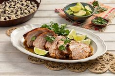 Cuban-Inspired Mojo Pork Roast - Recipes | Goya Foods Goya Recipe, Mojo Pork, Boricua Recipes, Boneless Pork Shoulder, Pork Roast Recipes, Marinated Pork, Dessert Salads, Boneless Pork, Roast Recipes