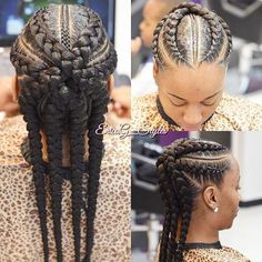 Natural Cornrows, Braided Hair Styles, Braided Styles, Beautiful Braids, Hairstyles For Medium Length Hair, Cornrows Braids