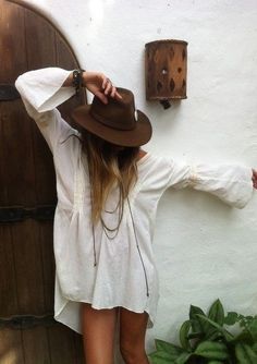 Estilo Hippie, Bohol, Wide Brimmed Hats, Hippie Style, Look Chic, Primavera Estate